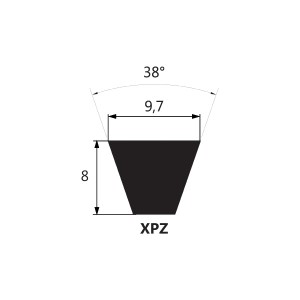 Pas klinowy XPZ 1060 Lw MITSUBOSHI