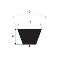 Pas klinowy A 1046 Ld/1016 Li CT