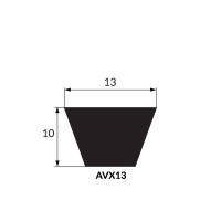 Pas klinowy AVX 13-1100 La OPTIBELT