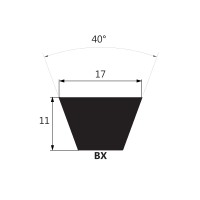 Pas klinowy BX1055 LP/1016 LI (BX40) Mitsuboshi